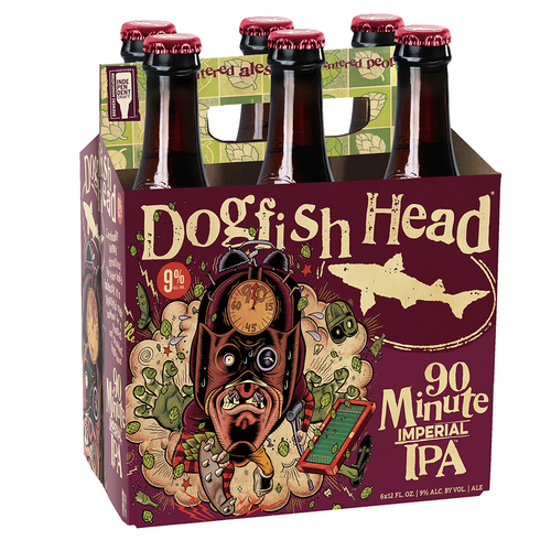 DOGFISH HEAD 90 MINUTE IPA 6PK BOTTLE