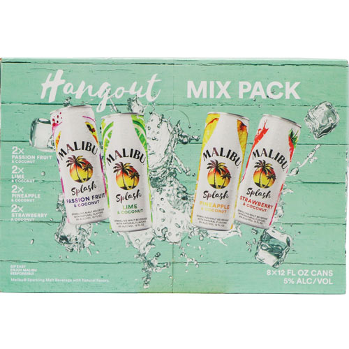 MALIBU SPLASH VARIETY 8PK CAN